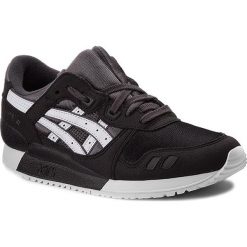 Sneakersy ASICS - TIGER Gel-Lyte III GS C5A4N Dark Grey/White 9501. Czarne trampki chłopięce marki Asics, z materiału, na sznurówki. W wyprzedaży za 239,00 zł.