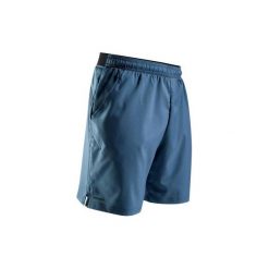 Spodenki tenis Dry 500 męskie. Szare spodenki sportowe męskie ARTENGO, m, bez wzorów, z poliesteru, sportowe, tenisowe. Za 34,99 zł.