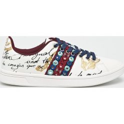 Desigual - Buty. Szare buty sportowe damskie Desigual, z materiału. W wyprzedaży za 279,90 zł.