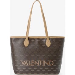 VALENTINO HANDBAGS - Damska torba shopper – Liuto, brązowy. Pomarańczowe torby damskie na zakupy VALENTINO HANDBAGS, bez wzorów, klasyczne, bez dodatków. Za 499,95 zł.