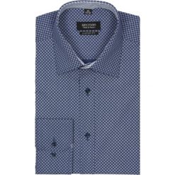 Koszula bexley 2246 długi rękaw custom fit granatowy. Czerwone koszule męskie na spinki marki Recman, m, z długim rękawem. Za 69,99 zł.