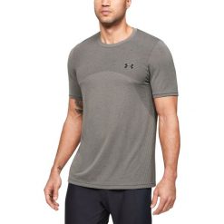 Under Armour Seamless Koszulka Szary. Szare podkoszulki męskie Under Armour, l, bez wzorów, z poliesteru, z krótkim rękawem. Za 206,95 zł.
