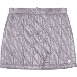 Spódnica. Szare spódniczki dziewczęce z falbankami CHIC UNIQUE, z gumy. Za 49,90 zł.