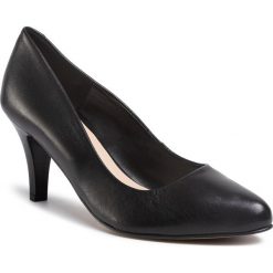 Szpilki LASOCKI - 727-01ME Black. Czarne półbuty damskie Lasocki, bez wzorów, ze skóry ekologicznej, bez obcasa, na obcasie, bez zapięcia. Za 179,99 zł.