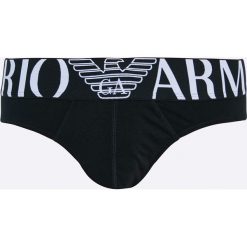 Emporio Armani Underwear - Slipy. Czarne slipy męskie marki Emporio Armani, s, z elastanu. W wyprzedaży za 99,90 zł.