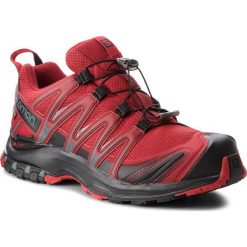 Buty SALOMON - Xa Pro 3D Gtx GORE-TEX 404722 27 V0 Red Dahlia/Black/Barbados Cherry. Czerwone bez kategorii marki Salomon, z gore-texu, na sznurówki, do biegania, gore-tex. W wyprzedaży za 489,00 zł.