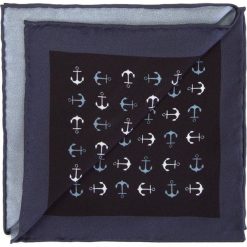 Poszetka 87-7P-002-X2. Białe poszetki męskie Wittchen, z bawełny, eleganckie. Za 79,00 zł.