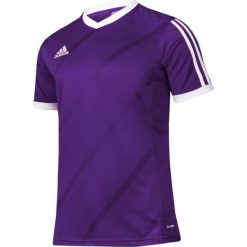 Adidas Koszulka piłkarska męska Tabela 14 fioletowo-biała r. L (F50277). Białe t-shirty męskie Adidas, m, do piłki nożnej. Za 61,57 zł.