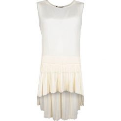 Twinset Bluzka "Silk Top". Bluzki damskie Twin Set, bez wzorów, z okrągłym kołnierzem, bez rękawów. Za 399,00 zł.