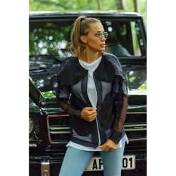 Bluzka damska RALINDA BLACK. Czarne bluzki damskie Bluzka damska RALINDA BLACK, s, bez wzorów, bez kołnierzyka, bez rękawów. W wyprzedaży za 139,00 zł.