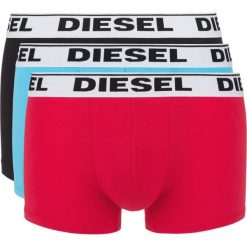 Diesel 3-pack Bokserki Czarny Niebieski Czerwony. Czerwone bokserki męskie Diesel, z elastanu. Za 95,95 zł.