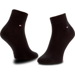 Zestaw 2 par niskich skarpet męskich TOMMY HILFIGER - 342025001 Black 200. Czarne skarpetki męskie TOMMY HILFIGER, bez wzorów, z elastanu. Za 44,99 zł.