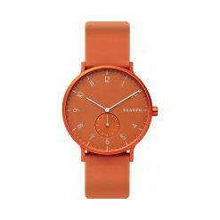 ZEGAREK SKAGEN Aaren Kulor Orange Silicone. Pomarańczowe zegarki damskie produkty. W wyprzedaży za 336,75 zł.