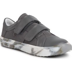 Sneakersy BARTEK - 18607-5/GR9 Szary. Szare trampki chłopięce Bartek, bez wzorów, ze skóry, na rzepy. W wyprzedaży za 169,00 zł.