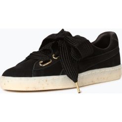 Puma - Damskie tenisówki ze skóry – Heart Celebrate, czarny. Trampki i tenisówki damskie Puma. Za 299,95 zł.