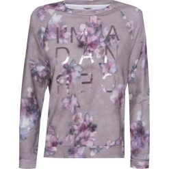 Bluza DEHA DANCE. Szare bluzy damskie Deha, z nadrukiem, z elastanu, bez rękawów, bez kaptura. W wyprzedaży za 138,00 zł.