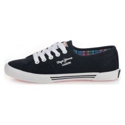 Pepe Jeans Tenisówki Damskie Aberlady Basic 17 37 Czarne. Czarne trampki i tenisówki damskie Pepe Jeans, bez wzorów, z jeansu, bez zapięcia. Za 239,00 zł.