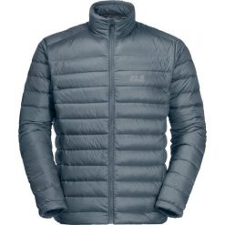 Jack Wolfskin kurtka puchowa męska JWP XXL Grey. Szare kurtki sportowe męskie Jack Wolfskin, xxl, bez wzorów, z puchu, bez kaptura, outdoorowe. Za 713,00 zł.