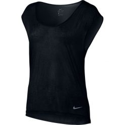 Koszulka do biegania damska NIKE BREATHE TOP SHORT SLEEVE COOL / 831784-010 - NIKE BREATHE TOP SHORT SLEEVE COOL. Czarne topy damskie Nike, ze skóry. Za 125,00 zł.
