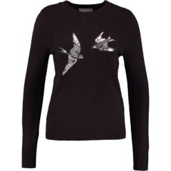 Swetry klasyczne damskie: Oasis SWOOPING SWALLOW Sweter wine