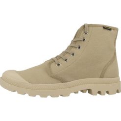 Botki damskie: Palladium PAMPA HI Botki sznurowane sahara