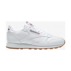 Reebok Classic Tenisówki Biały. Białe trampki męskie Reebok, bez wzorów, ze skóry, bez zapięcia. Za 343,95 zł.
