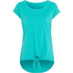 Cellbes Top treningowy z wiązaniem turkusowy female niebieski/turkusowy 38/40. Niebieskie topy damskie Cellbes, z dżerseju, z okrągłym kołnierzem. Za 69,00 zł.