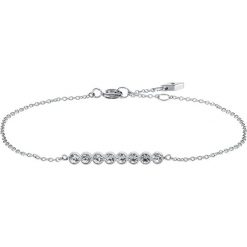 Bransoletki damskie: Fossil VINTAGE GLITZ Bransoletka silvercoloured