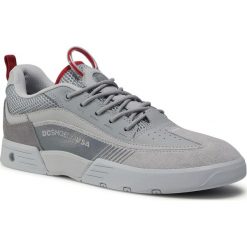 Sneakersy DC - Legacy 98 Slim ADYS100445 Grey/Dark Red(GRE). Szare sneakersy męskie DC, bez zapięcia. Za 379,00 zł.