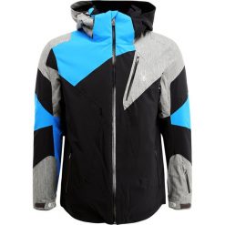 Kurtki sportowe męskie: Spyder LEADER Kurtka narciarska black/polar/french blue