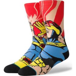 Stance Xmen Cyclops Skarpetki Czerwony. Czerwone skarpetki męskie Stance, z elastanu. Za 85,95 zł.