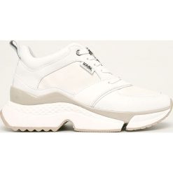 Karl Lagerfeld - Buty. Białe buty sportowe damskie KARL LAGERFELD, bez wzorów, ze skóry, sportowe. W wyprzedaży za 799,90 zł.