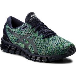 Buty ASICS - Gel-Quantum 360 Knit 2 T840N Peacoat/Green/White 5884. Niebieskie buty do biegania męskie Asics, z materiału. W wyprzedaży za 529,00 zł.