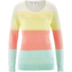 Swetry klasyczne damskie: Sweter bonprix w paski