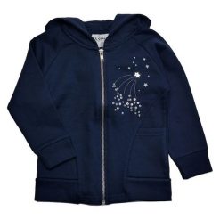 Gelati Bluza Dziewczęca 110 Ciemny Niebieski. Niebieskie bluzy dziewczęce marki Gelati, z bawełny. W wyprzedaży za 55,00 zł.