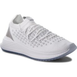 Sneakersy PUMA - Avid Fusefit 367242 02 Puma White/Silver/Puma White. Białe półbuty damskie Puma, na co dzień, bez wzorów, ze skóry ekologicznej, bez obcasa, na płaskiej podeszwie, bez zapięcia. W wyprzedaży za 359,99 zł.