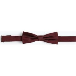 Finshley & Harding - Muszka męska z jedwabiu, czerwony. Czerwone muszki męskie marki Finshley & Harding, bez wzorów, z jedwabiu, eleganckie. Za 129,95 zł.