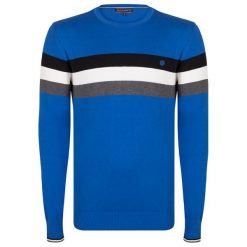 Felix Hardy Sweter Męski L Niebieski. Niebieskie swetry męskie marki Felix Hardy, m, bez wzorów, bez kołnierzyka, bez kaptura. W wyprzedaży za 159,00 zł.