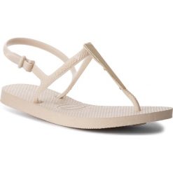 Sandały HAVAIANAS - Freedom Sl Maxi Cf 41400820121 Beige. Brązowe klapki damskie Havaianas, bez wzorów, z tworzywa sztucznego, bez obcasa. W wyprzedaży za 119,00 zł.