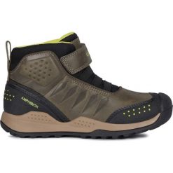 Geox chłopięce buty do kostek Teram 28 zielone/czarne. Czarne buty chłopięce sportowe Geox, z materiału, na rzepy. Za 349,00 zł.