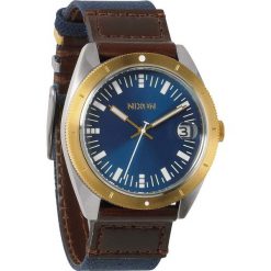 Zegarki męskie: Zegarek męski Navy Brown Gold Nixon Rover A3551429