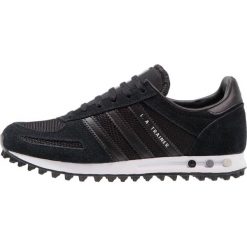 Adidas Originals LA TRAINER Tenisówki i Trampki core black/footwear white. Czarne trampki dziewczęce adidas Originals, ze skóry ekologicznej. W wyprzedaży za 223,20 zł.