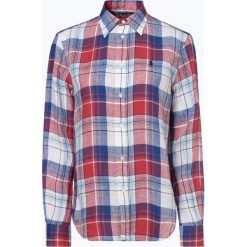 Polo Ralph Lauren - Damska bluzka lniana – Relaxed Fit, czerwony. Czerwone bluzki damskie Polo Ralph Lauren, s, bez wzorów, polo, bez rękawów. Za 399,95 zł.