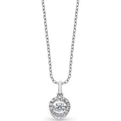 RABAT Wisiorek Białe Złoto - złoto białe 585, Brylant 0,14ct. Białe łańcuszki męskie W.KRUK, złote. W wyprzedaży za 2190,00 zł.