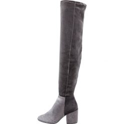 Buty zimowe damskie: ALDO BELINNA Muszkieterki grey miscellaneous