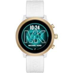 PROMOCJA ZEGAREK MICHAEL KORS MKGO MKT5071. Białe, cyfrowe zegarki damskie Michael Kors, szklane. W wyprzedaży za 1190,00 zł.