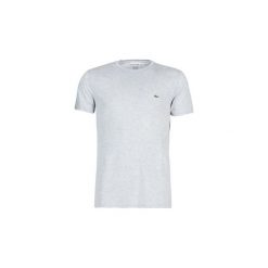 T-shirty z krótkim rękawem Lacoste TH6709. Szare t-shirty męskie Lacoste, s, bez wzorów, bez kołnierzyka, krótkie. Za 249,00 zł.
