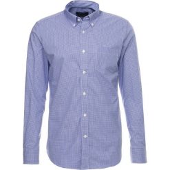 Koszule męskie na spinki: Cortefiel LONG SLEEVE GOBI N SOLID BUTTONDOWN TAILORED FIT Koszula marine blue