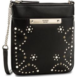 Torebka GUESS - Britta (VS) Mini-Bag HWVS66 93700 BLA. Czarne listonoszki damskie marki Guess, z aplikacjami. W wyprzedaży za 249,00 zł.