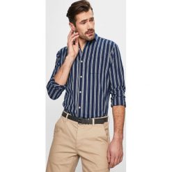 Premium by Jack&Jones - Koszula. Niebieskie koszule męskie Premium by Jack&Jones, s, bez wzorów, z bawełny, klasyczne, z klasycznym kołnierzykiem, z długim rękawem. Za 219,90 zł.